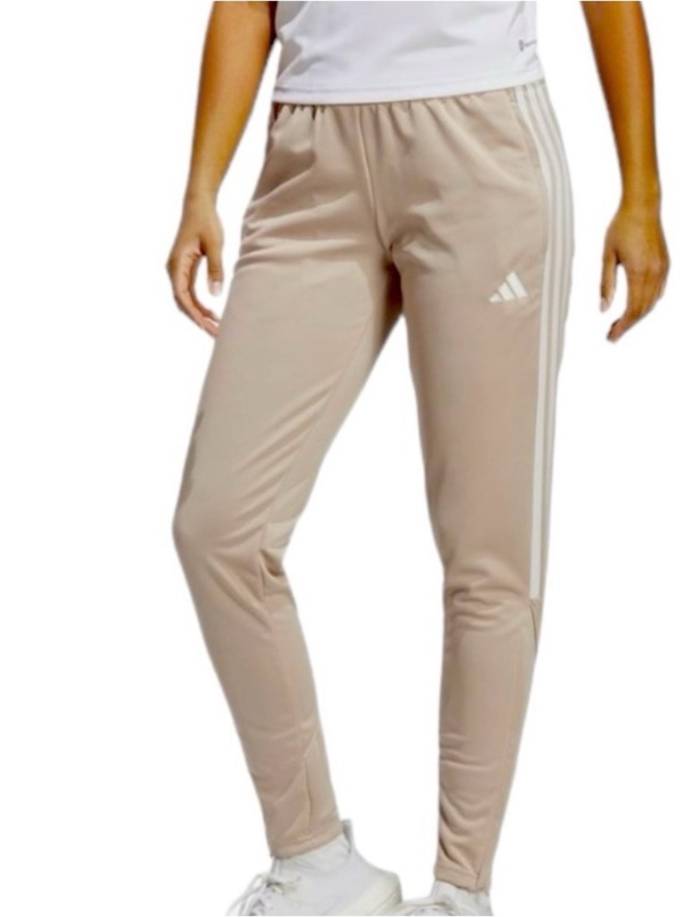 Adidas Taupe Aeroready Tiro Track Pants Football Soccer Size S NWT